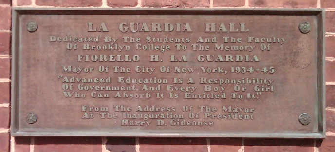 Mayor LaGuardia on Advanced Education