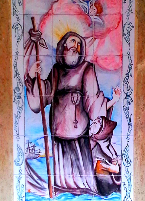 mural of San Francesco di Paola