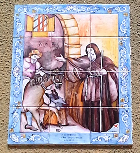 mural of San Francesco di Paola