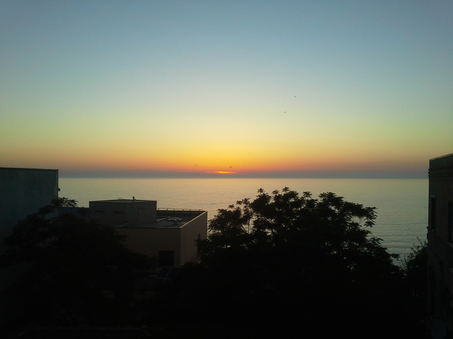 sunset in Pizzo Calabro